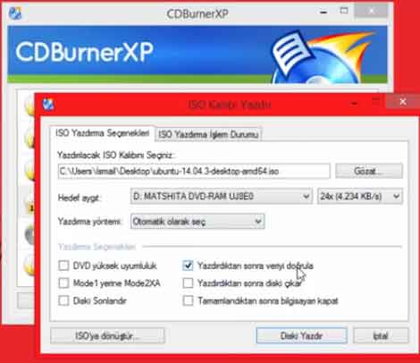 CDBurnerXP Ne İşe Yarar