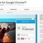 ZenMate VPN Mozilla, Opera ve Chrome Eklentisi