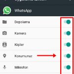 Whatsapp İzin Ayarları Nasıl Ayarlanır